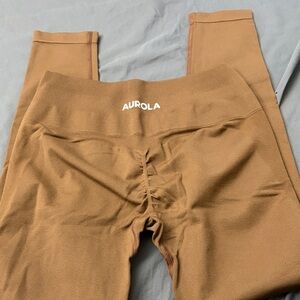 Aurora Seamless Leggings in Caramel Brown